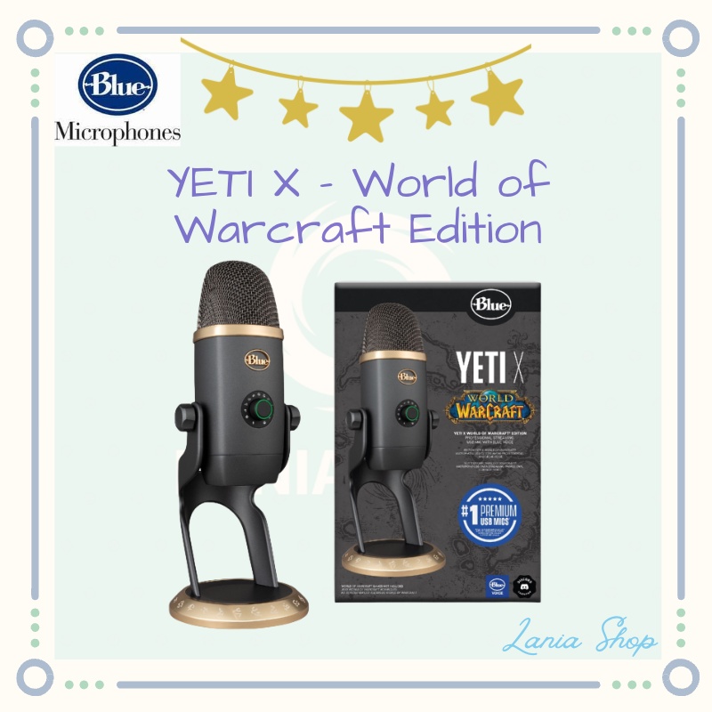 BLUE YETI X - WORLD OF WARCRAFT Edition - Pro Condenser Microphones