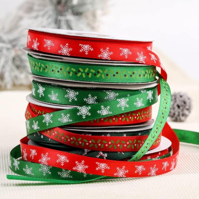 

(1roll 22meter) pita natal pita snowflake pita kado natal pita hampers