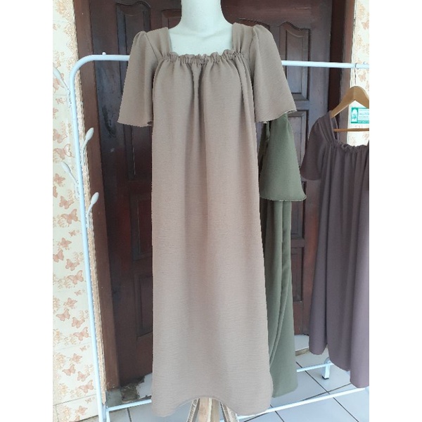 Illona dress / daster murah / daster kerut / daster kekinian / daster viral