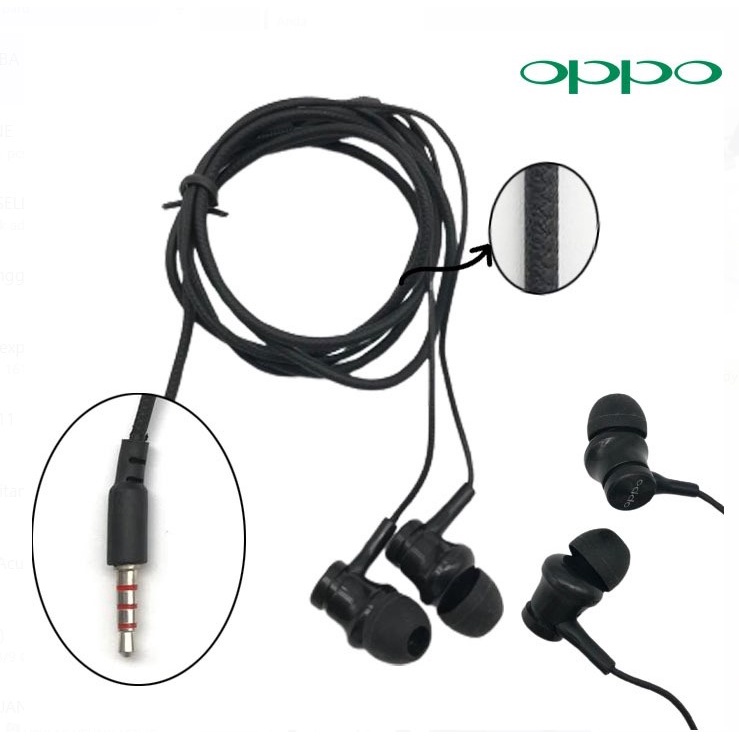 HEADSET - EARPHONE - HANDSFREE OPPO TIPE 61M