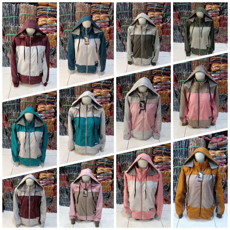 jaket perempuan blackhawk kombinasi
