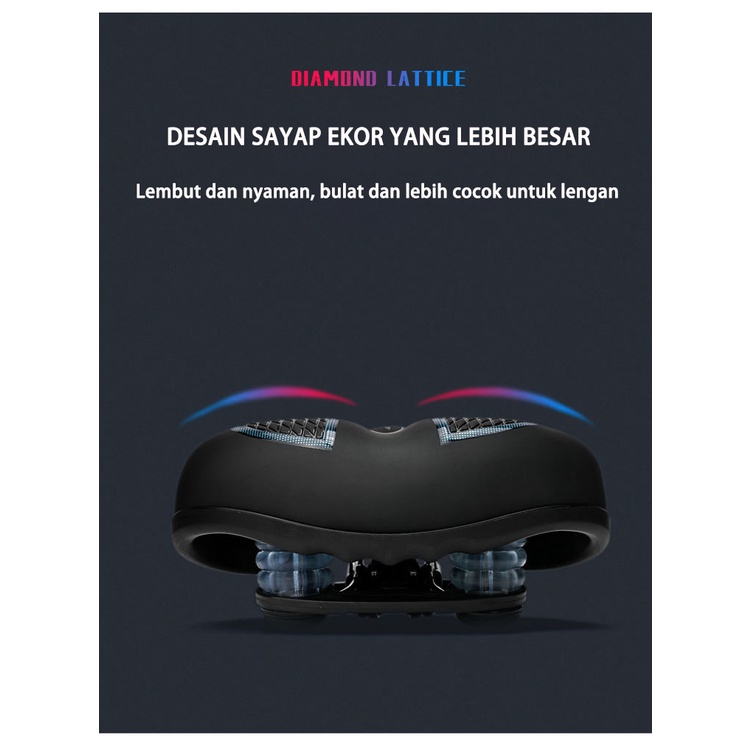 (Spot, dikirim dari Jakarta) Bantalan kursi sepeda gunung pelebaran dan penebalan aksesoris bantalan kursi sepeda sepeda