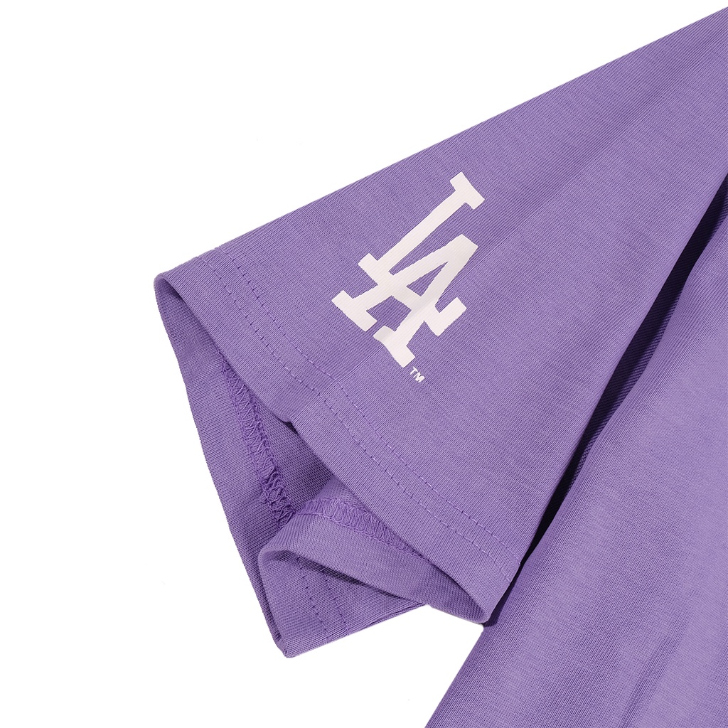 M7B Like NY Yankees Back Text T-Shirt Purple