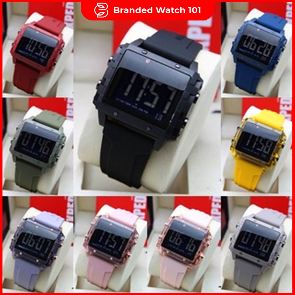 ORIGINAL Jam Tangan Pria &amp; Wanita Expedition Unisex E 6817 / E6817 / 6817 Garansi 1 Tahun, Rubber