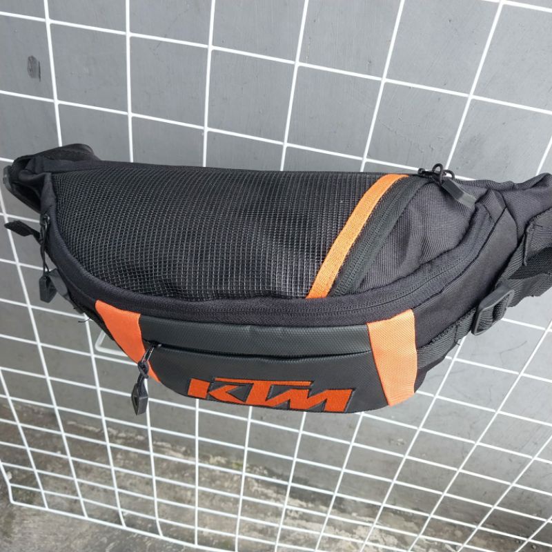 Tas Trail Adventure Tas Waistbag KTM Racing Tas Selempang Pinngang Pria Racing Baepack Original