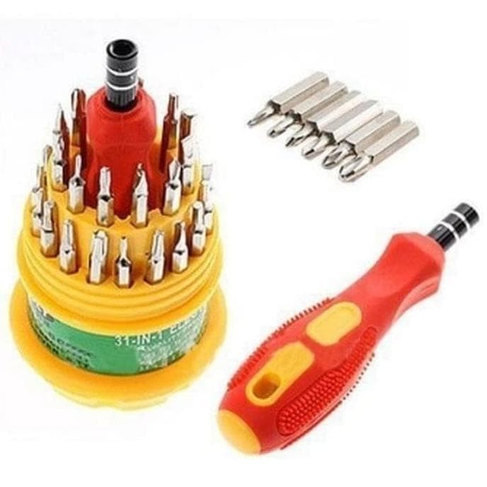 Obeng Set 31 in1 Mini Screwdriver Kecil Set Handphone Elektronik HP Obeng Set Multifungsi