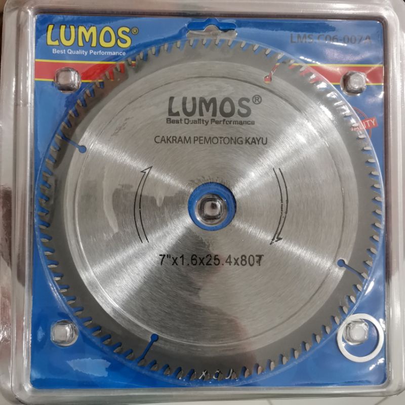 TCT SAW BLADE 7"MATA GERGAJI KAYU CIRCLE SAW MATA GERINDA CIRCULAR SAW BLADE 7 INCH