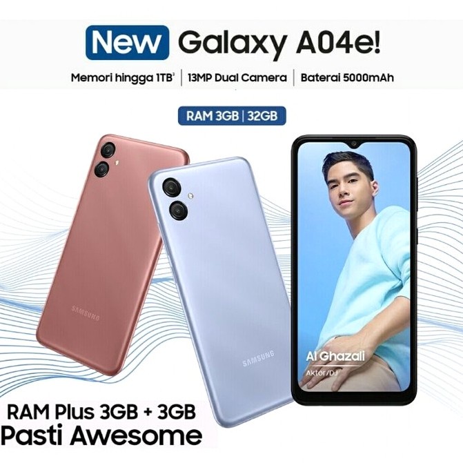 Samsung Galaxy A04e 3/32 Garansi Resmi