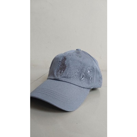 TOPI POLO BIG LOGO-GRAY SAME