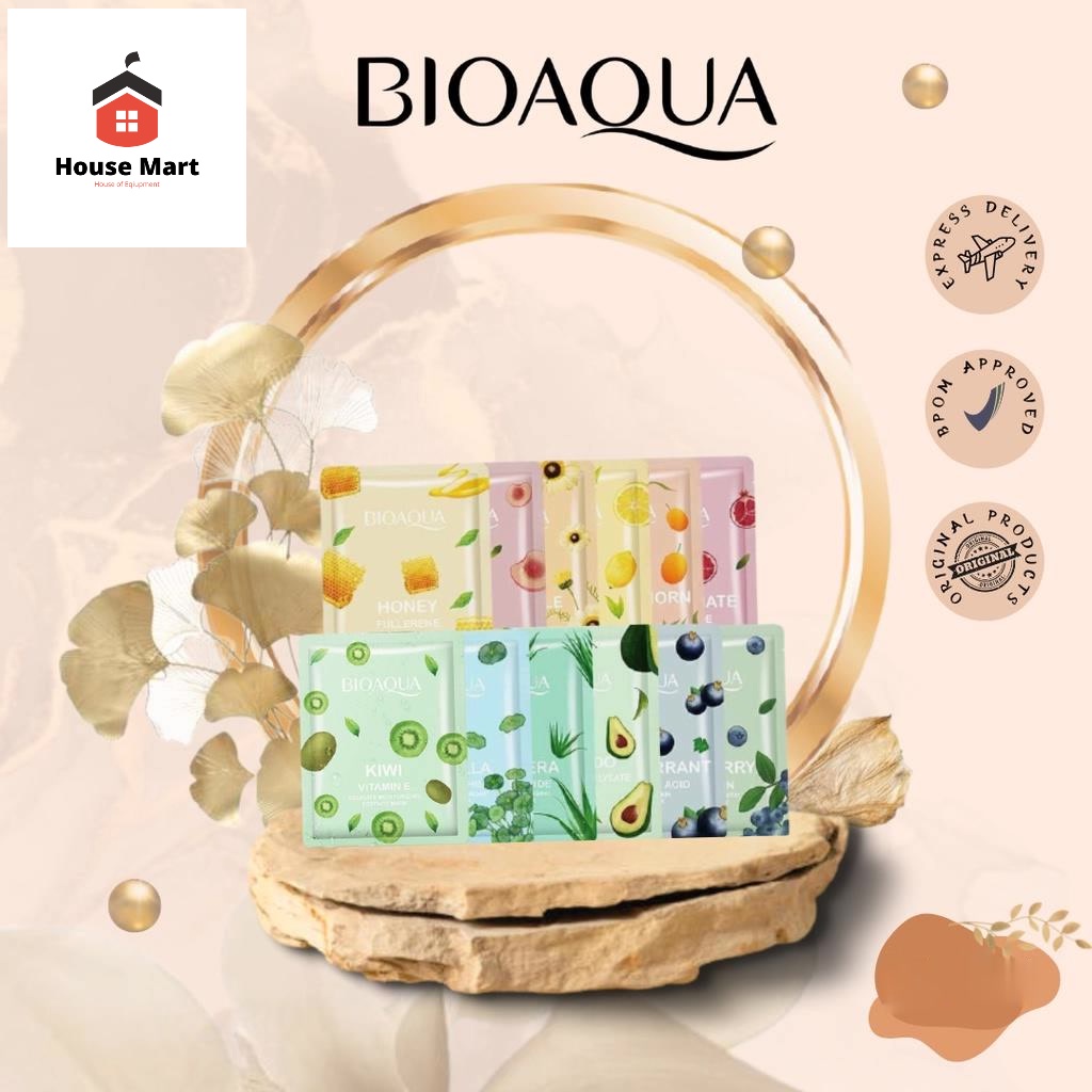 Sheet Mask MIX BIOAQUA Brightenning Moisturizing Masker Skin Care Hydrating Essence
