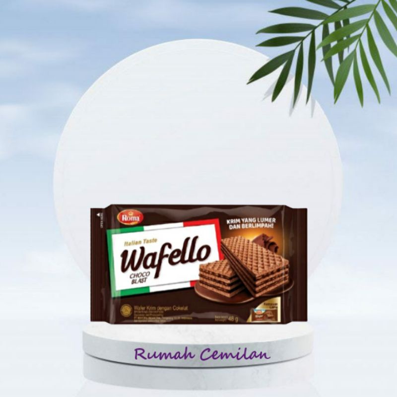 

Roma Wafello Wafer Cream Cokelat 43 gr