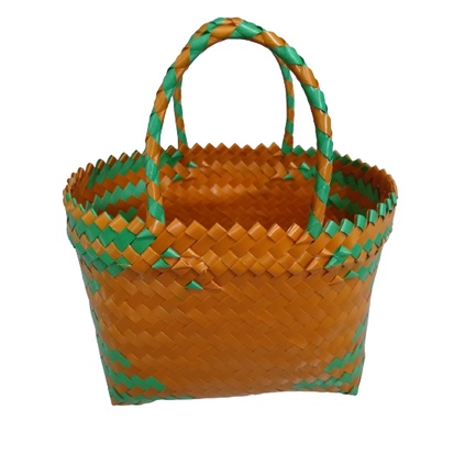 TAS ANYAMAN  PLASTIK BAHAN EMBOS BERKUALITAS