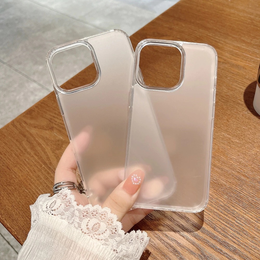 MATTE ACRYLIC CASE BENING IPHONE 14 PRO MAX / 14 PRO / 14 PLUS / 14 / 13 PRO MAX / 13 PRO / 13 / 12 PRO MAX / 12 PRO / 12 / 11