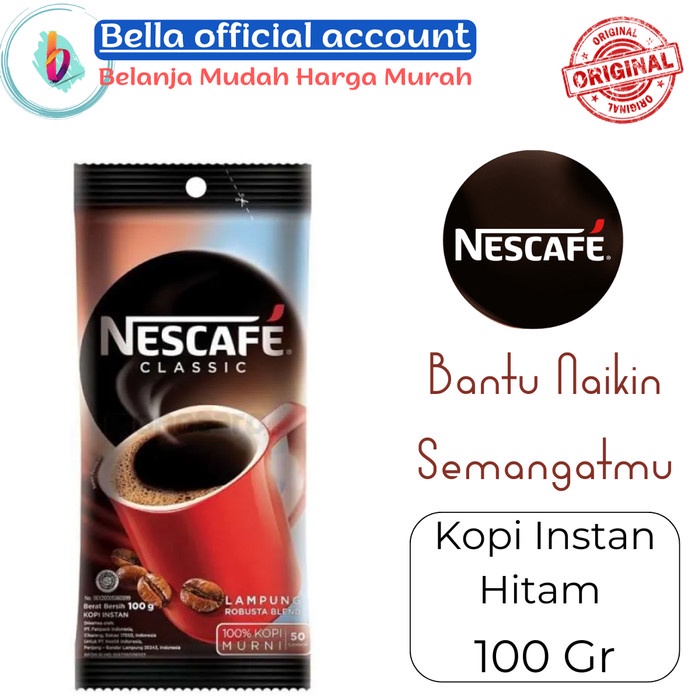 

NESCAFE CLASSIC Bubuk Kopi 100 GRAM 1 PCS