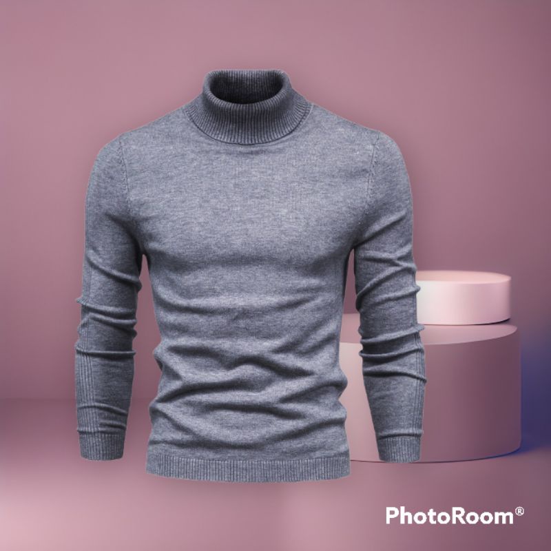 Sweater//Turtleneck//Cotton//Sweater//Pria