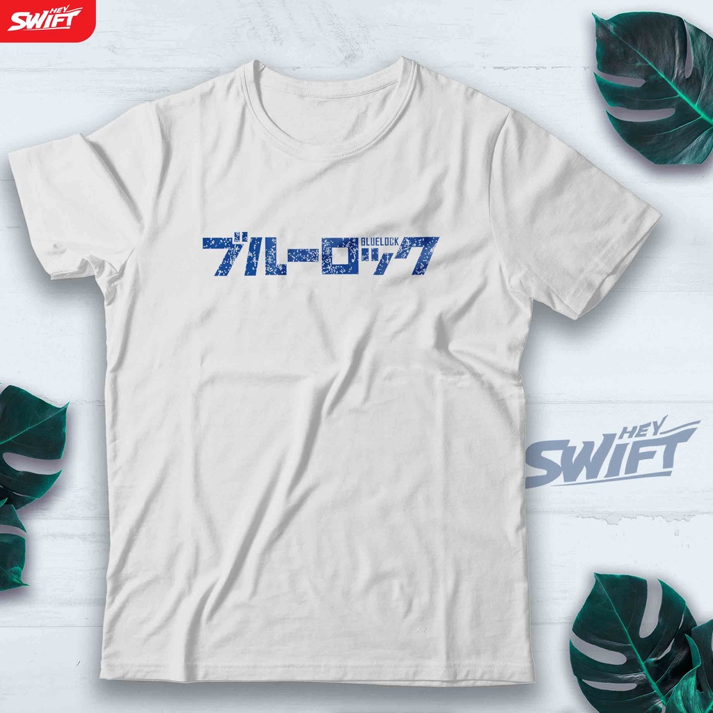 KAOS Blue Lock Logo anime TSHIRT BAJU DISTRO