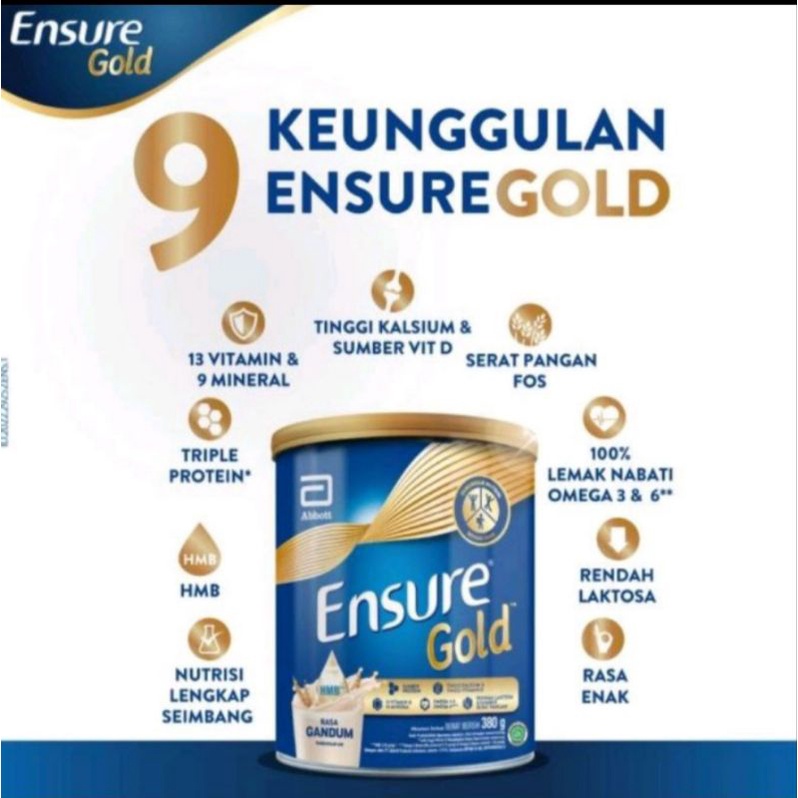 

Ensure gold 380gr