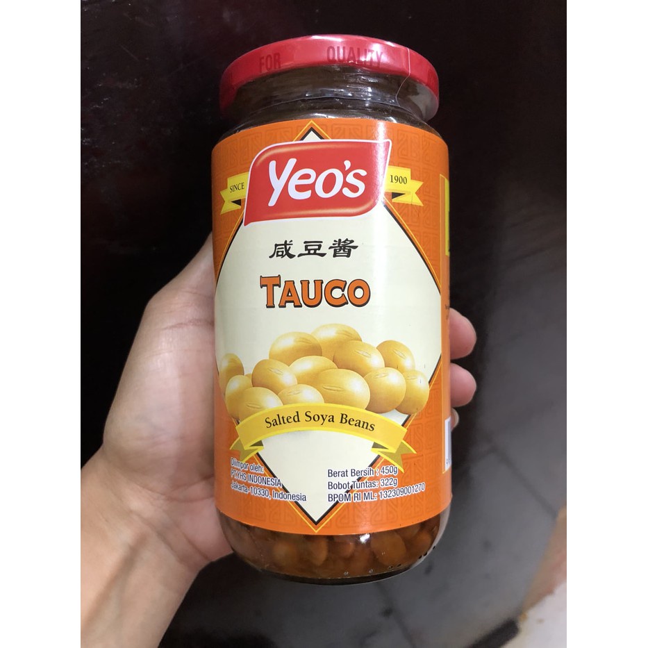 

Tauco Yeos / Salted Soya Beans - 425 Gram