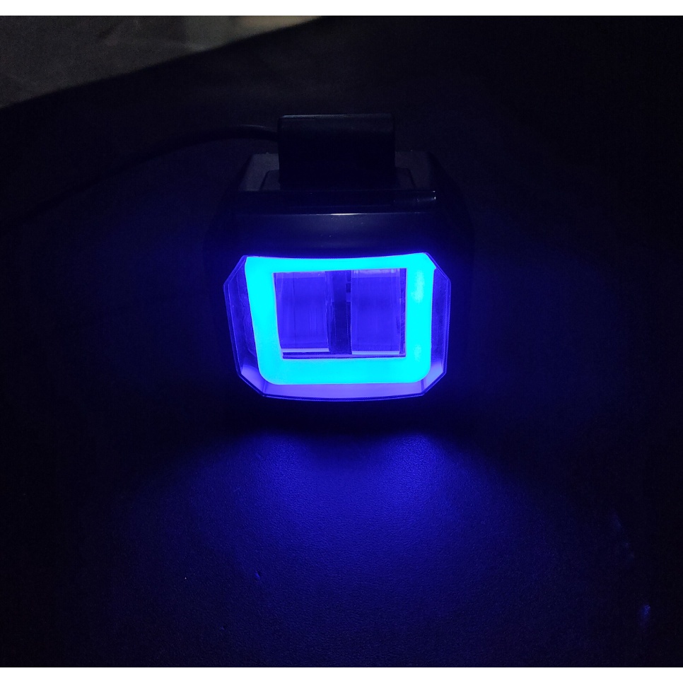 LAMPU TEMBAK LED CWL 2 MATA LENSA 4D 20 WATT CREE ANGEL AYE