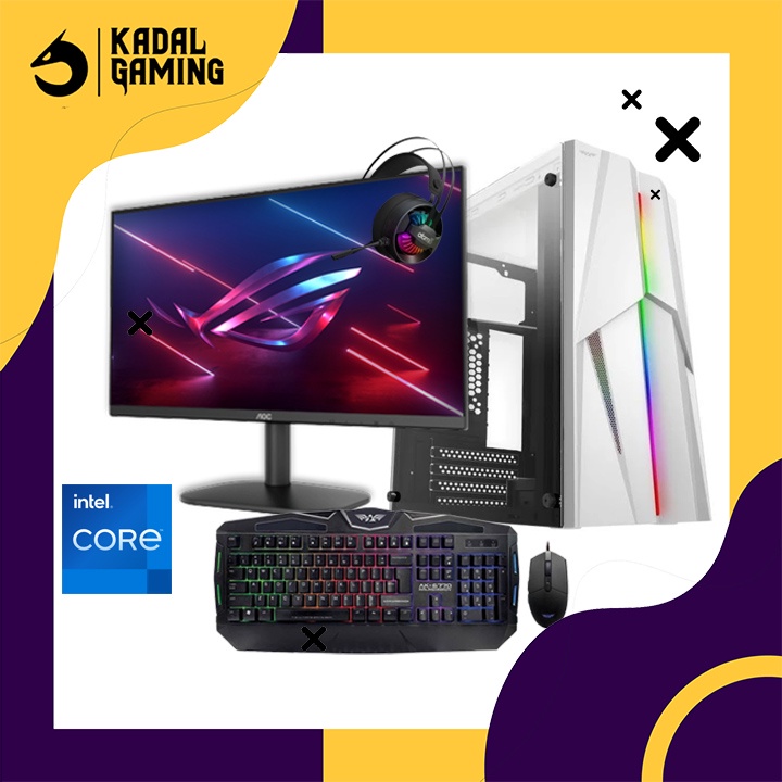 PC Intel Core i7 3770 Fulset Komputer Rakitan Server UNBK Office Kasir