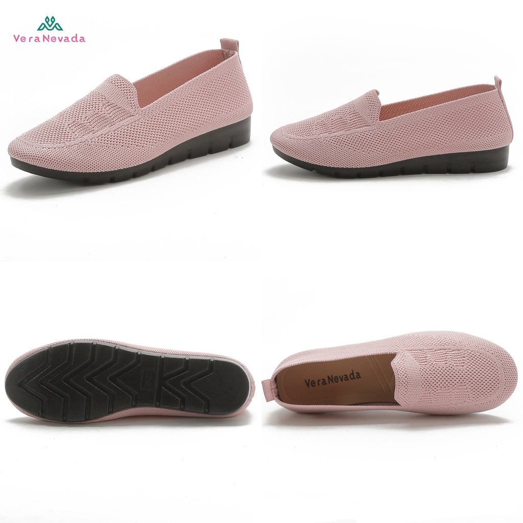 Ivony Seivona - A11 Vera Nevada Sepatu Flat Slip On Wanita Shoes