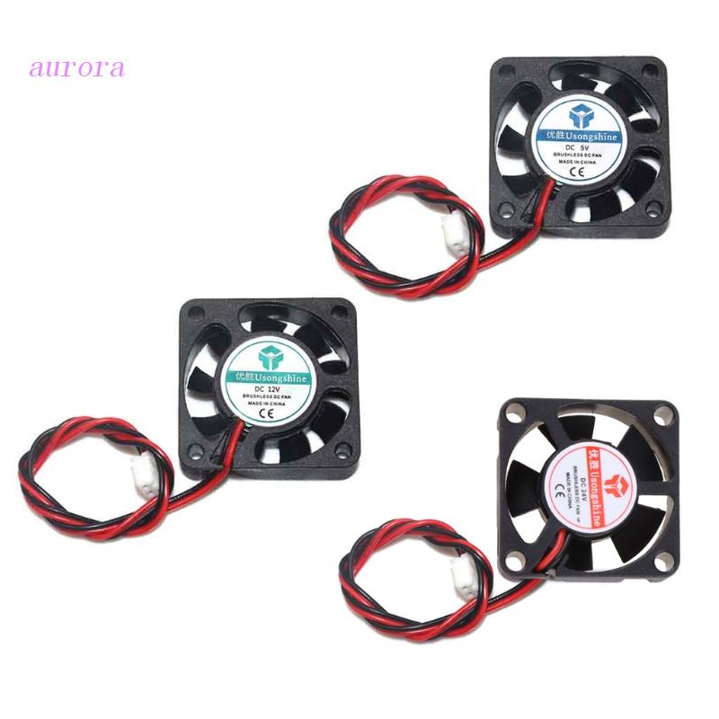 Kipas Pendingin 4x1cm Untuk Ender 3 CR-10 40mm DC 5V / 12V / 24V