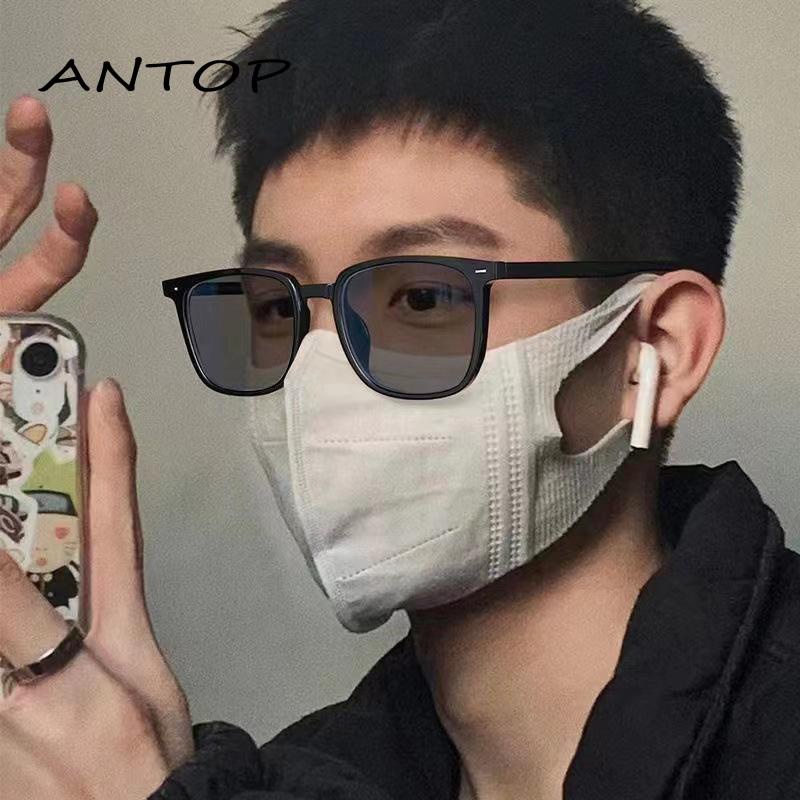 Korean Kacamata Pria dan Wanita Hitam Import Retro Vintage Sunglasses【ai】