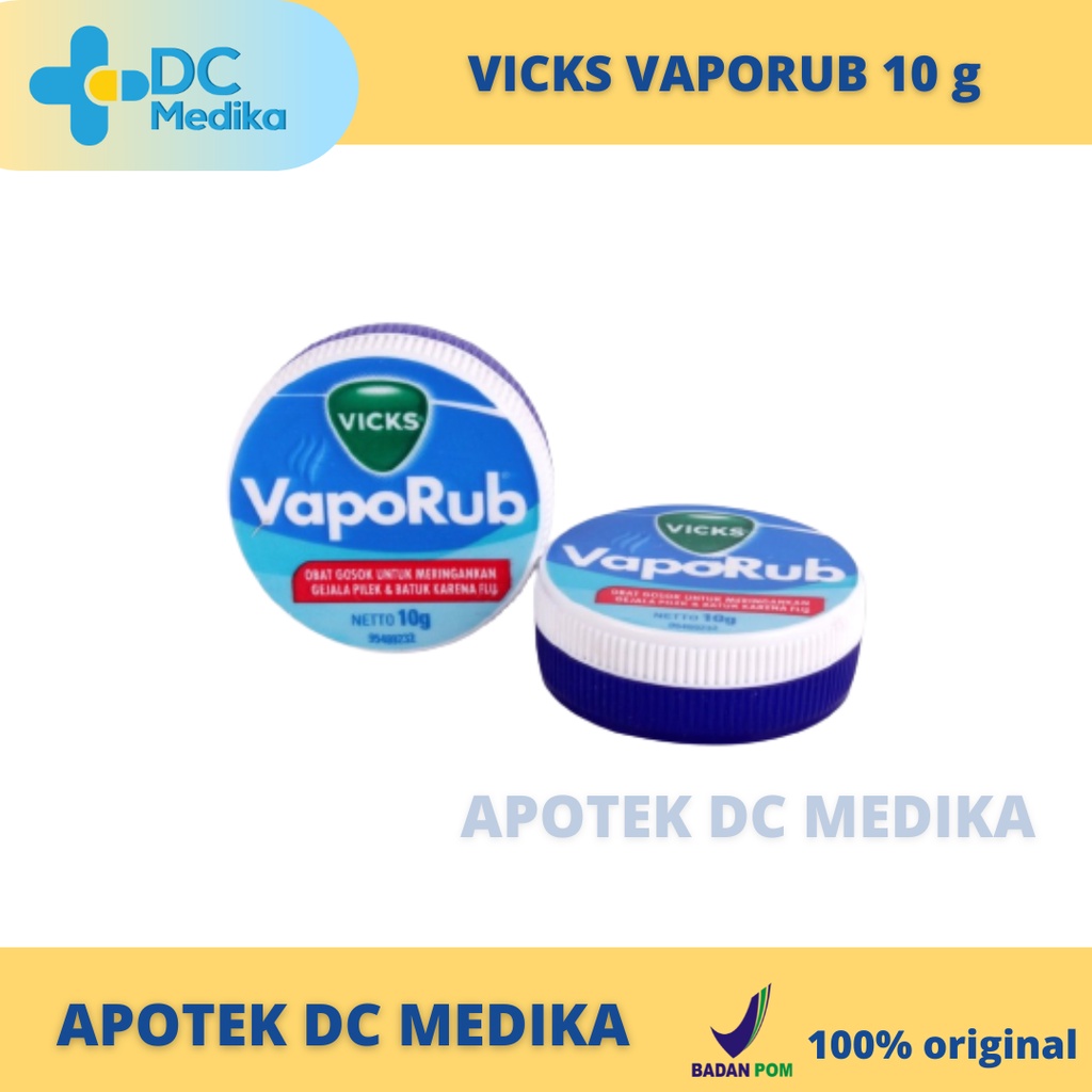 VICKS VAPORUB 10 gr/Obat Gosok