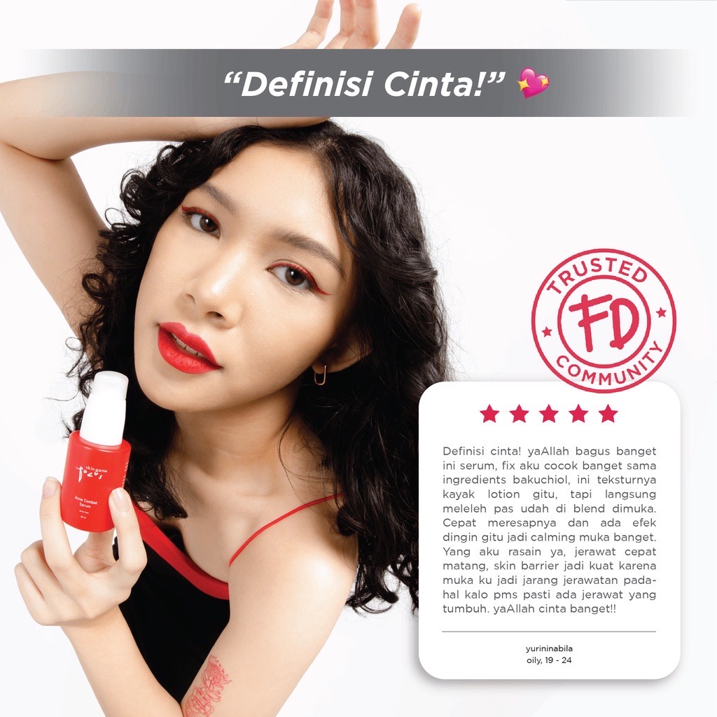 Skin Game Acne Combat Serum 30ml [New Packaging]