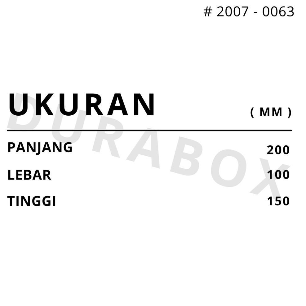 

⇤ Box Packaging Polos Coklat - Ukuran 20x10x15 cm || #2007-0063 ㅿ