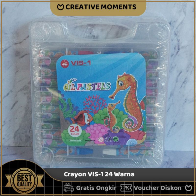 

Crayon Warna 24 Warna VIS-1