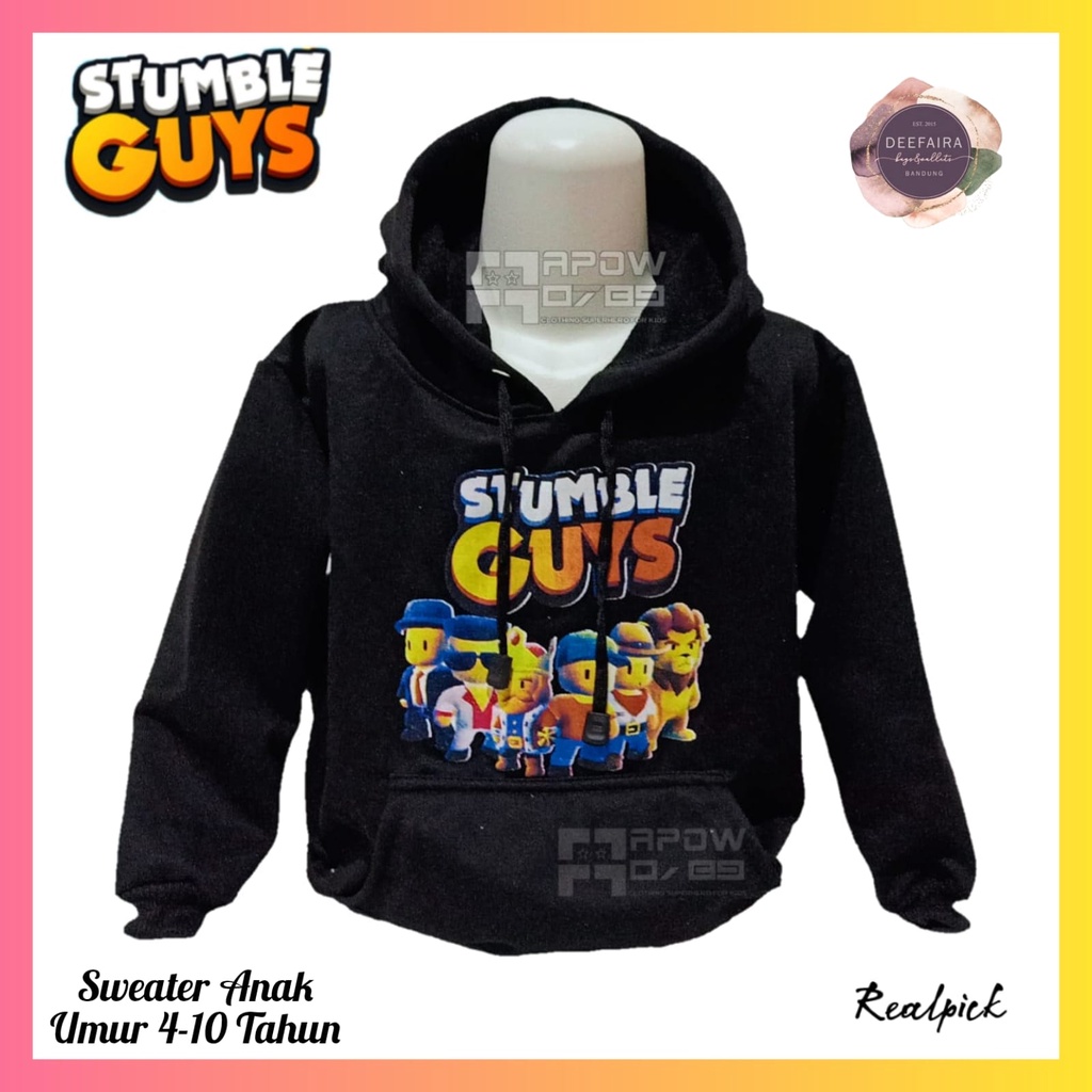 Hoodie Sweater Anak Laki Laki Motif SGuyys V1 Untuk Anak Laki Laki Umur 4-10 Thn