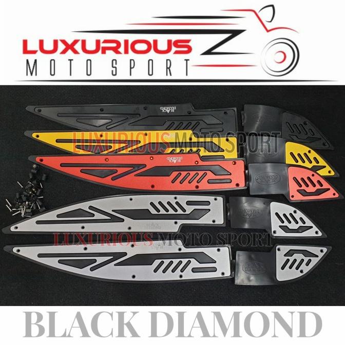 bordes black diamond pcx160 karpet pcx 160 pijakan kaki new pcx 160