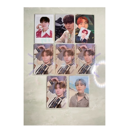 [READY] SEVENTEEN SEUNGKWAN PHOTOCARDS PC PILOT PIONEER VER POB FTS ATTACCA CHEKI HANABI