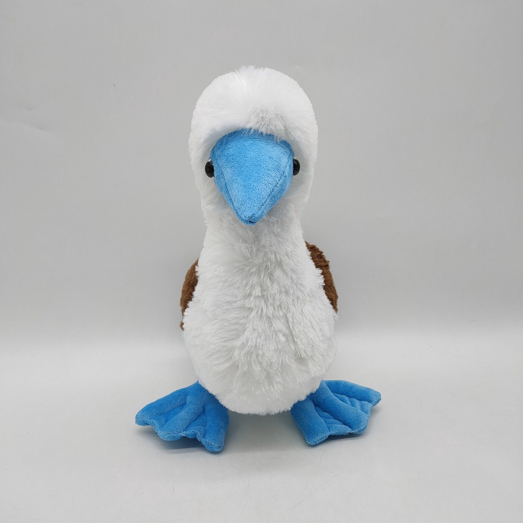 Lovely Blue Footed Booby Plush Toy Untuk Mainan Atau Bantal Favorit Anak