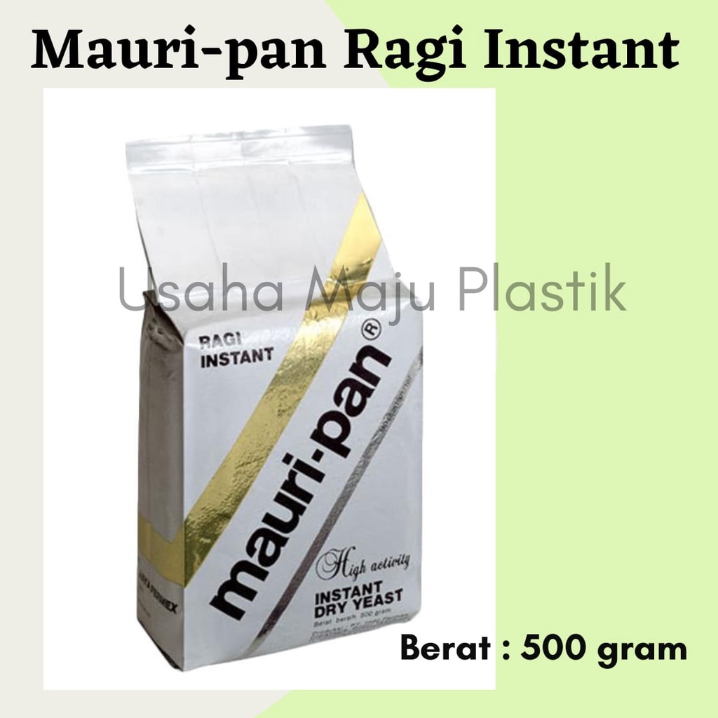 

500GRAM mauripan ragi instan dry instant yeast kiloan