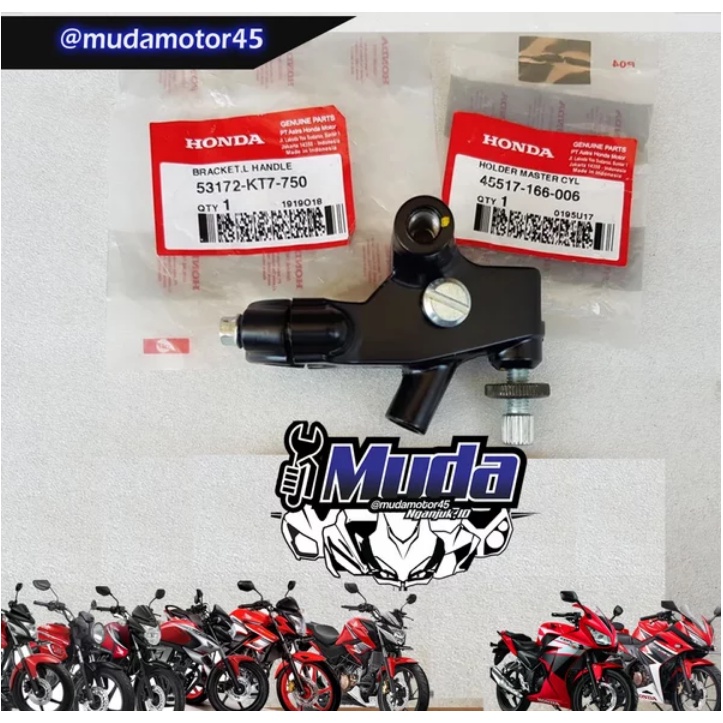 RUMAH HANDEL KOPLING CB150R CB150X CBR150R TIGER GL VERZA  MEGAPRO TUAS  SET DUDUKAN SPION BAUT SETE
