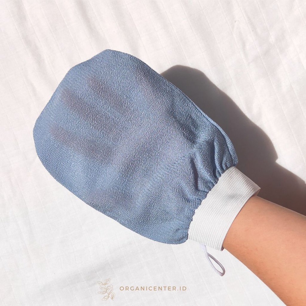 Magic Gloves Kessa Exfoliating Glove Natural Viscose Body Bath Morocco Pembersih Daki Kulit Badan Spons Mandi Peel Scrub Korean Turkish Silk Exfoliation