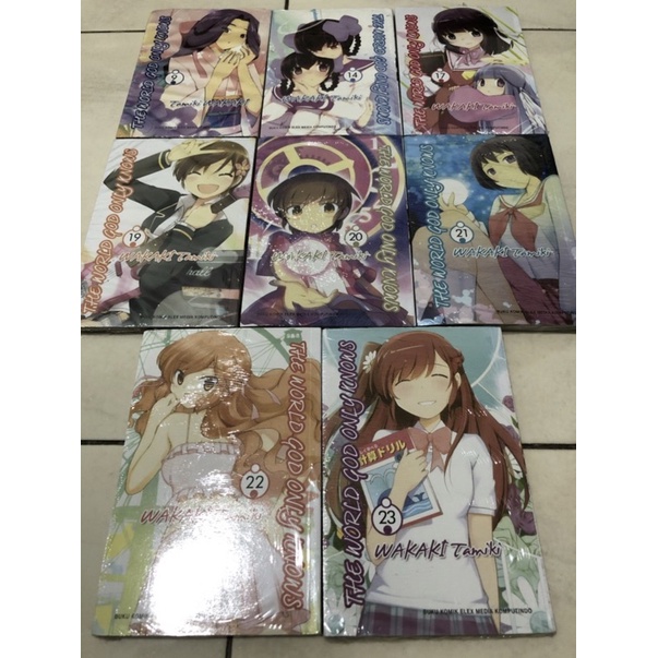 Buku komik the world god only knows satuan