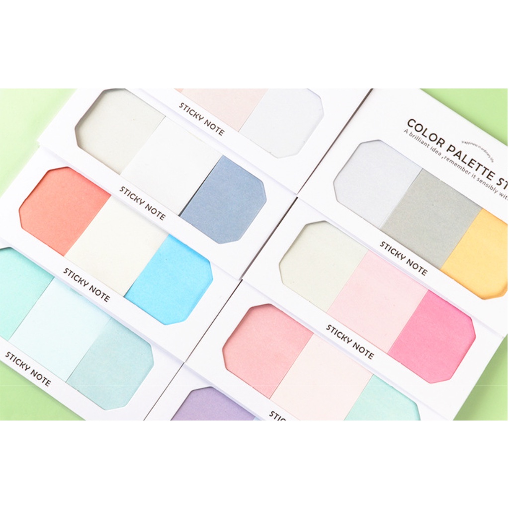

Sticky Note Color Pallete Gradient Color / Pastel color Sticky notes