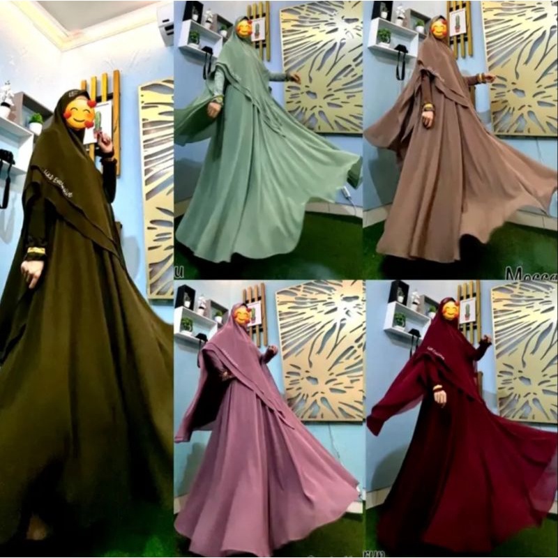 Lalunna syar'i set ORI Like exclusive