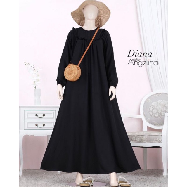 Diana Basic Dress PARIS Viscose Atelier Angelina size M