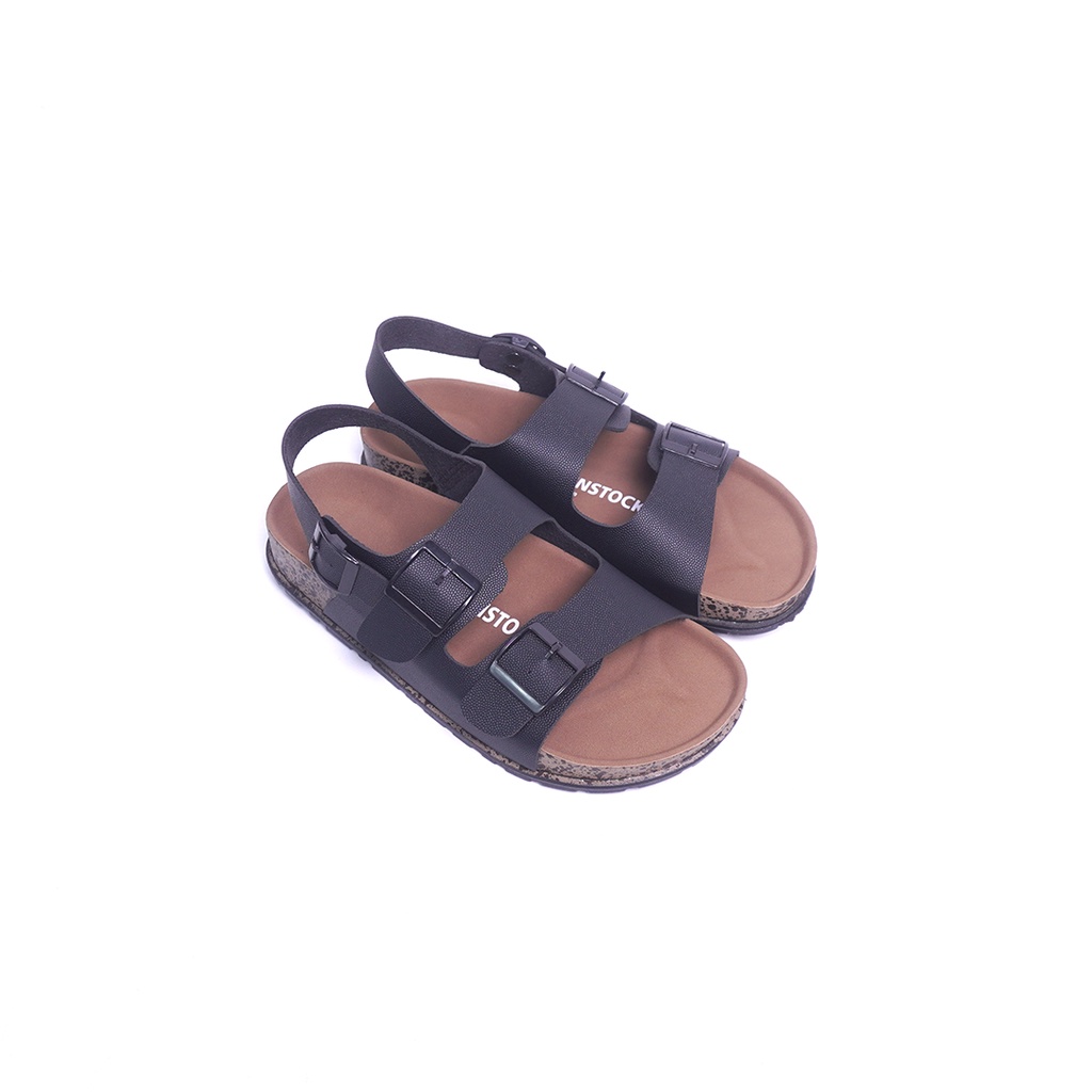 Adarastore - Dunkenstock MILANO Sandal Casual Pria Model Back Strap Sendal Slide Cowok