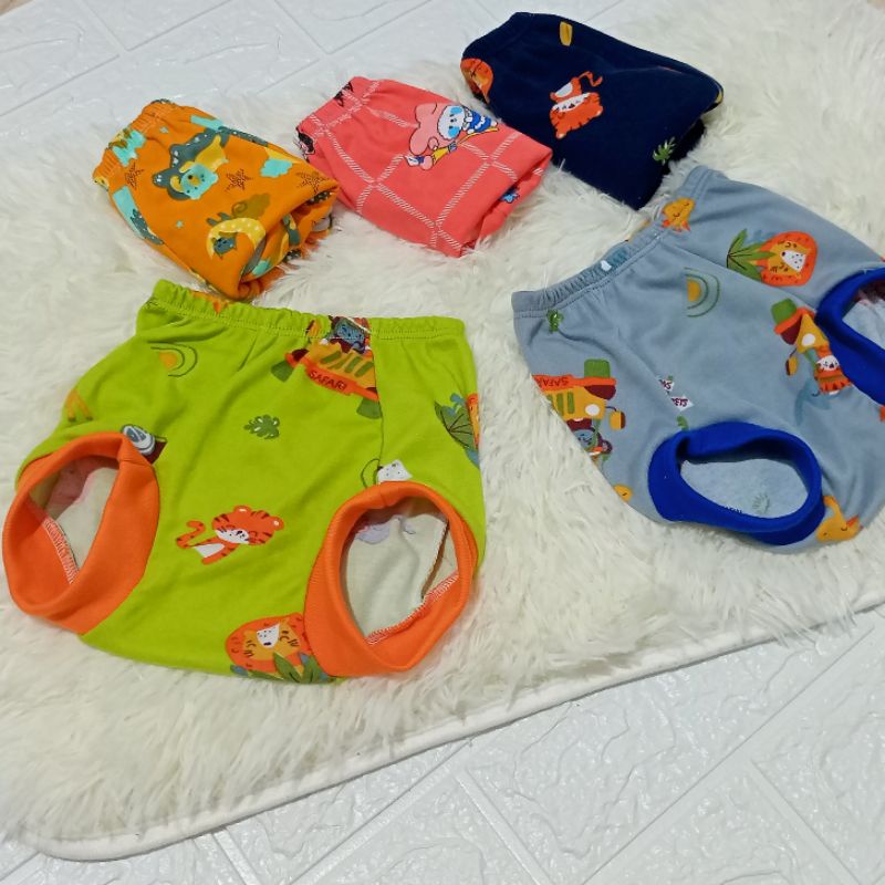 6 Pcs Celana Pop / Celana Kodok Anak Bahan Katun Premium