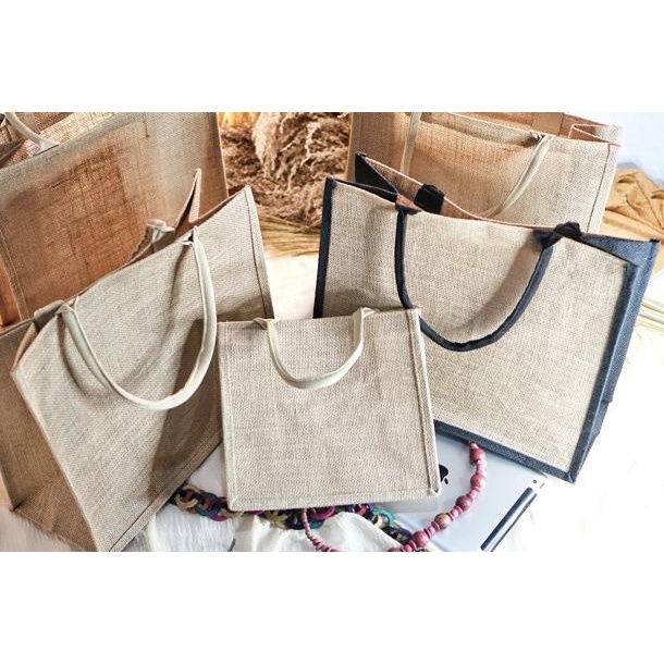 Tas goni polos / jute bag polos - Square