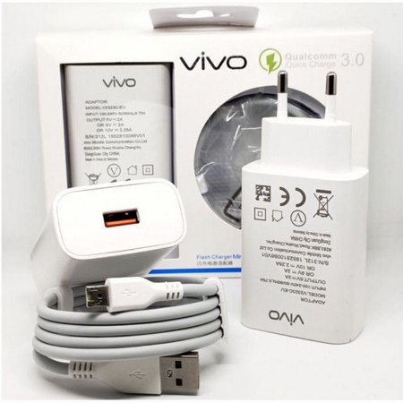 Travel Charger Vivo Z1 Pro/X70 Qualcomm Fast Charging - Micro USB