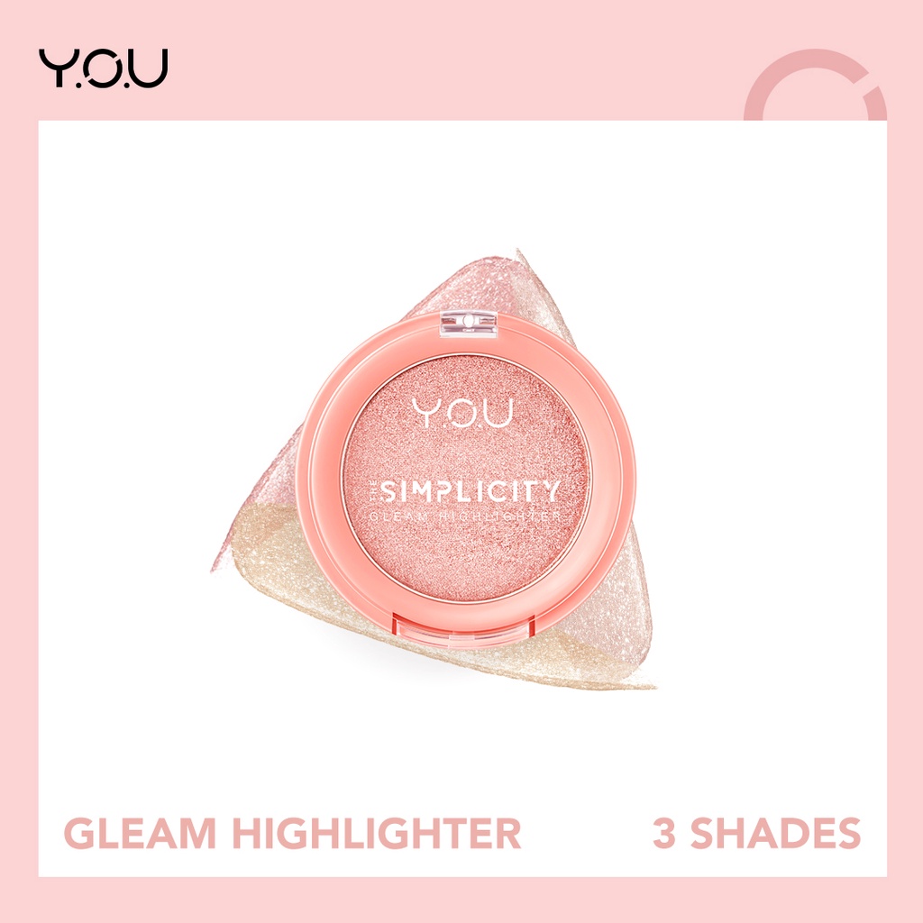 yOU  The Simplicity Gleam Highlighter 3.5g (100% Original)