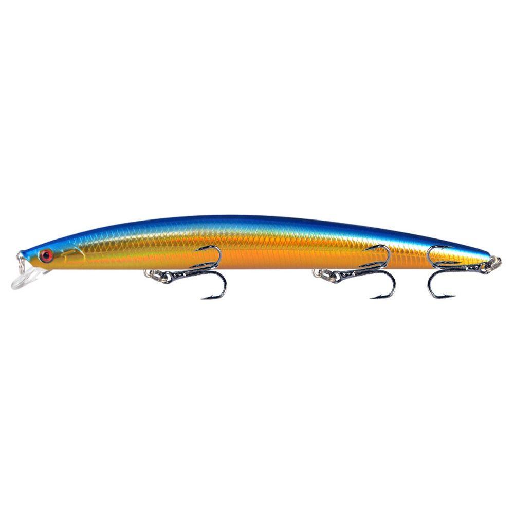 Preva Umpan Ikan Kecil Apung 24g 18cm Tackle Striped bass Minnow Lures