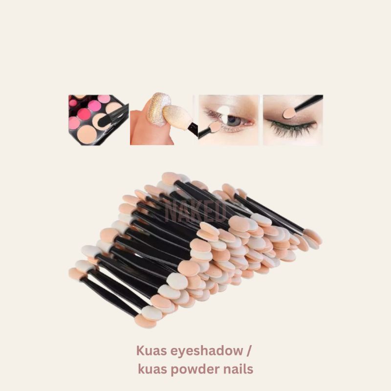 kuas eyeshadow brush makeup / nail powder brush applicator