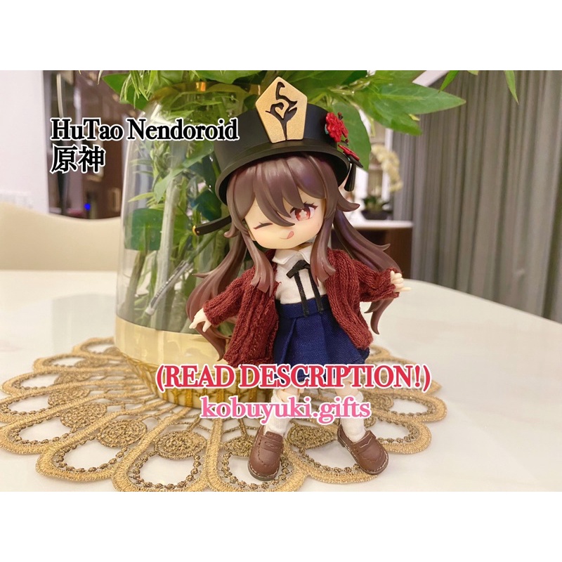 Custom HuTao Nendoroid doll Genshin Impact figure